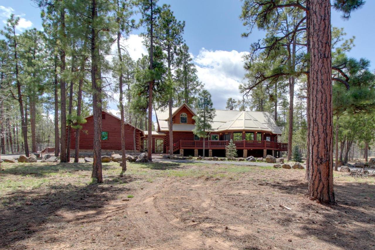 Lakeside Cabin On 2 Acres With Fire Pit And Hot Tub! Villa Pinetop-Lakeside Kültér fotó